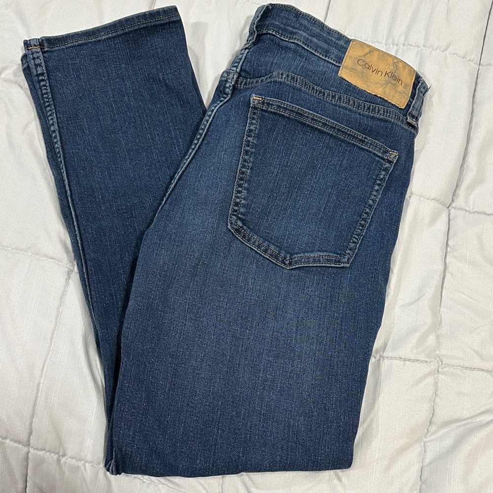 Calvin Klein Dark Blue Denim Pants (J301)